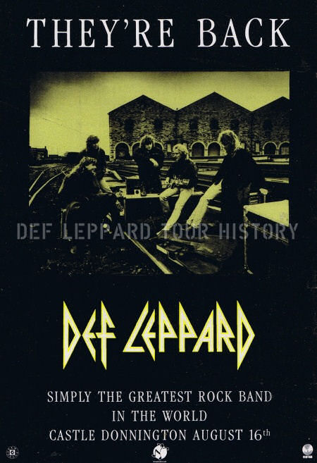 Def Leppard 1986.