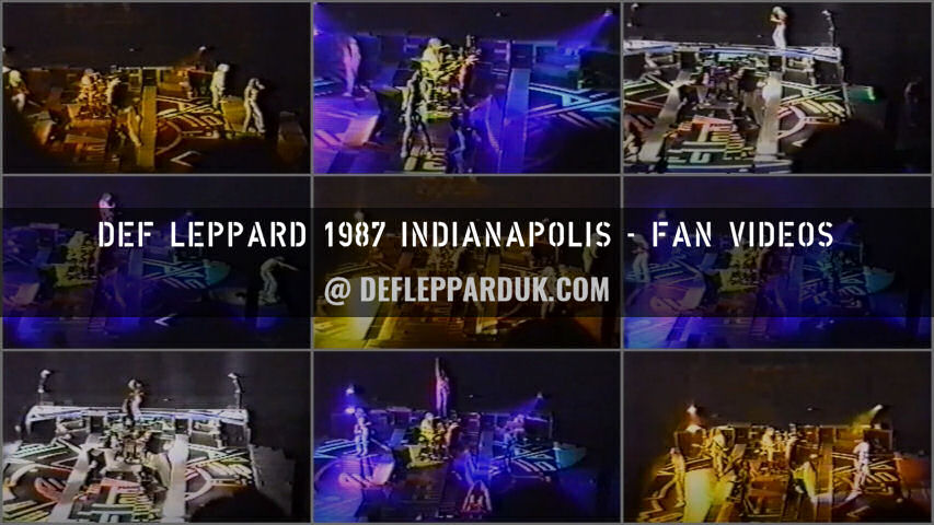 Def Leppard 1987 Fan Videos.