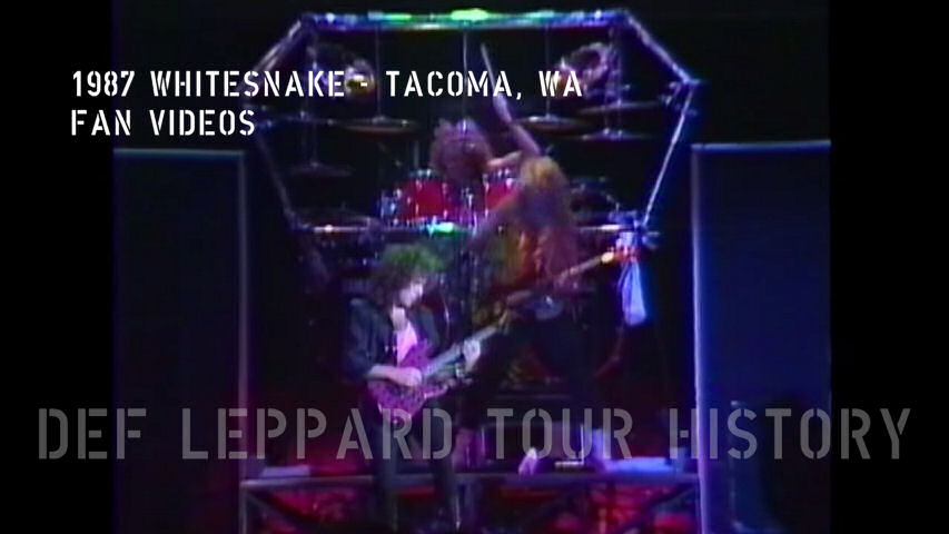 Whitesnake Fan Videos 1987.