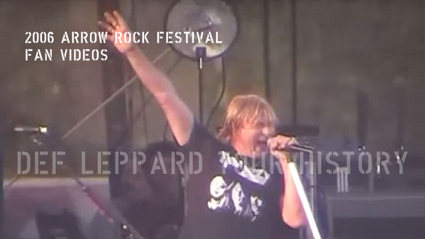 Def Leppard 2006 Fan Videos.