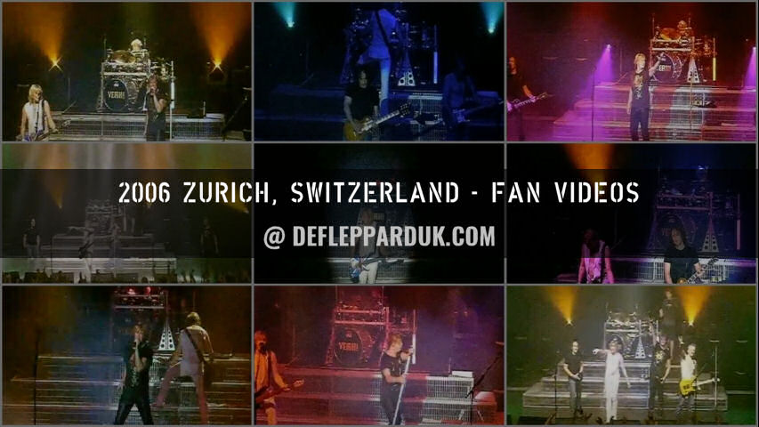 Def Leppard 2006 Fan Videos.