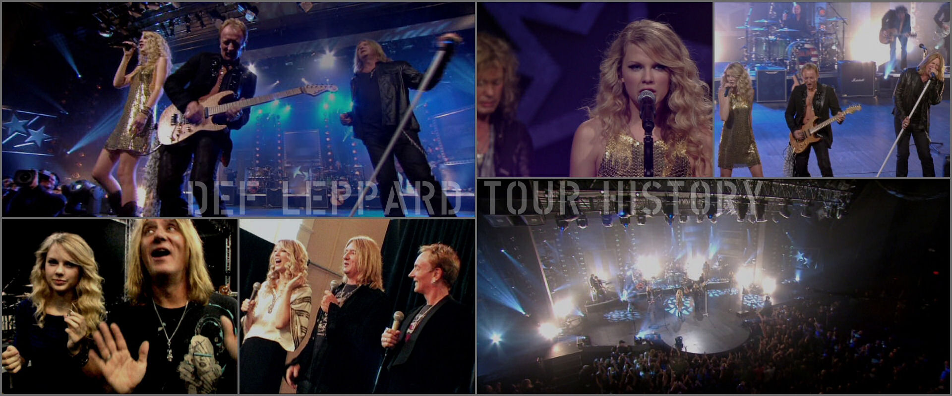 Def Leppard History 6th October 2008 (CMT Crossroads w/ Taylor Swift)