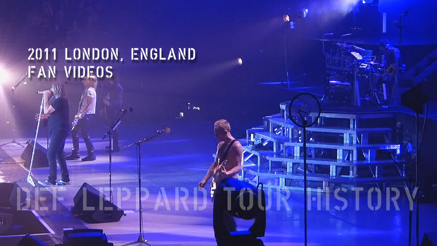 Def Leppard 2011 London Fan Videos.