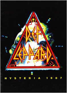 Hysteria Tour 1987.