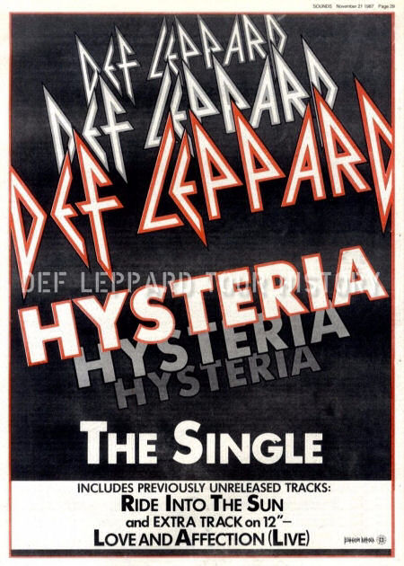 Hysteria 1987.