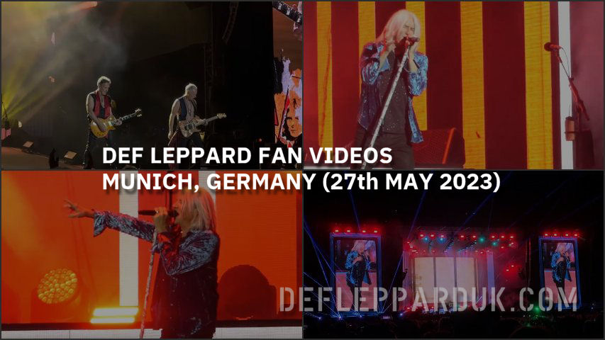 Def Leppard 2023 Fan Videos.