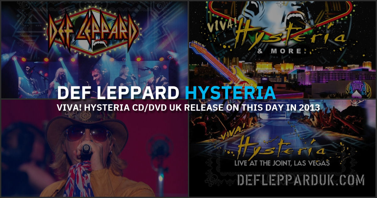 Def Leppard 2013.