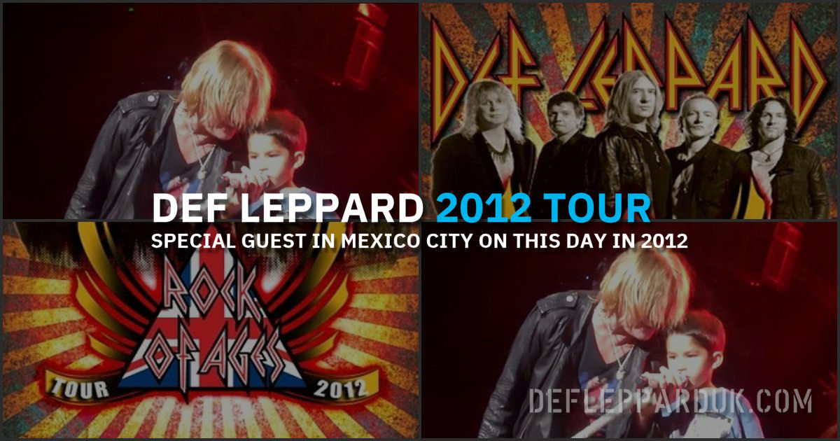 Def Leppard 2012.