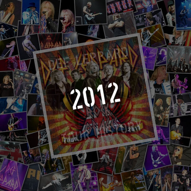 Def Leppard Rock Of Ages Tour 2012.