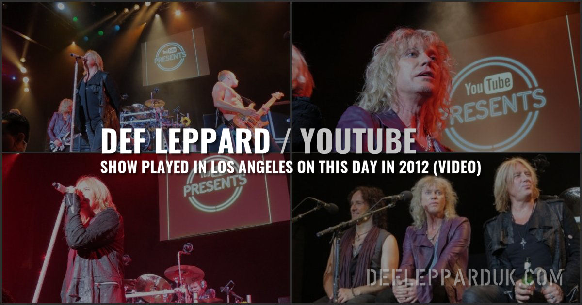 Def Leppard 2012.