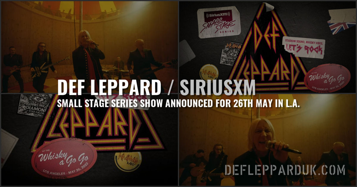 Def Leppard Tour 2022.