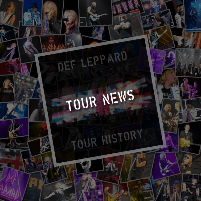 Def Leppard Tour News.