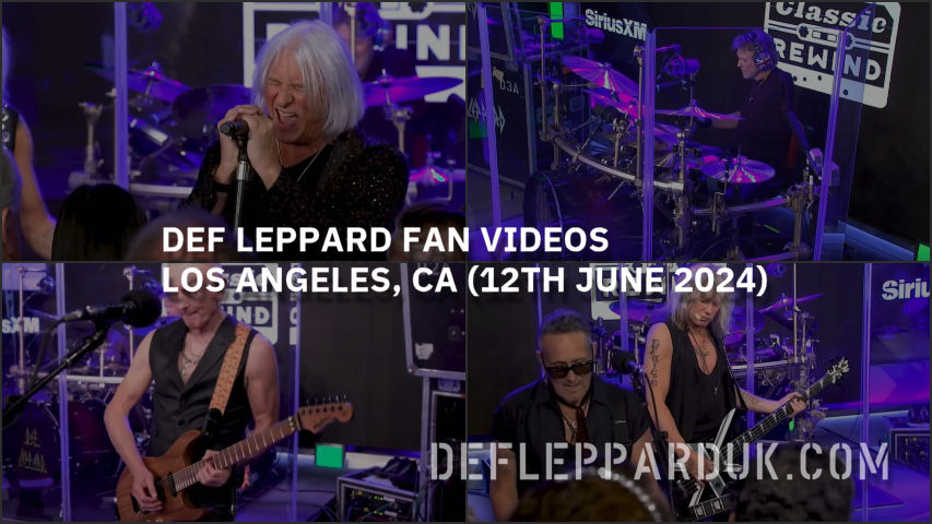 Def Leppard 2024 Fan Videos.