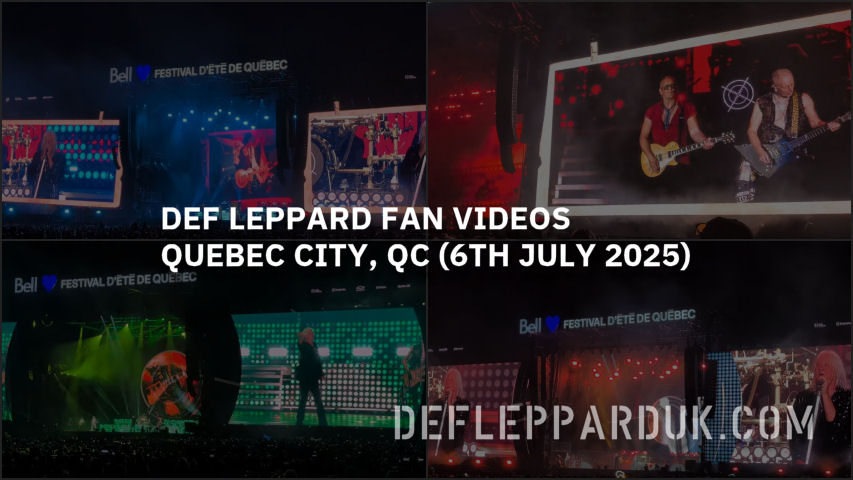 Def Leppard 2025 Fan Videos.