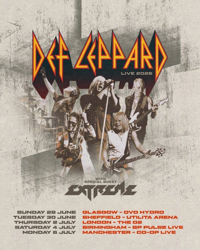 Def Leppard 2026.