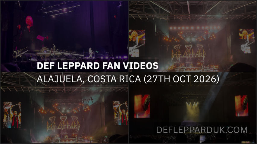 Def Leppard 2026 Fan Videos. Def Leppard 2026 Fan Videos.