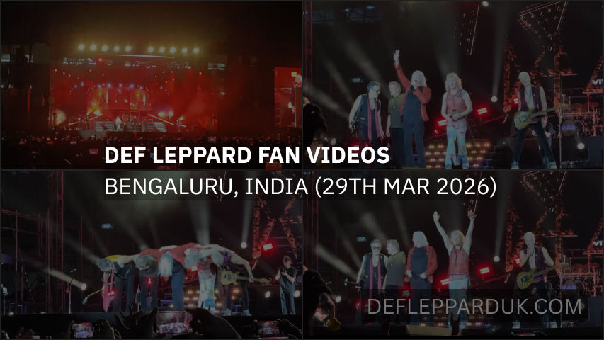 Def Leppard 2026 Fan Videos.