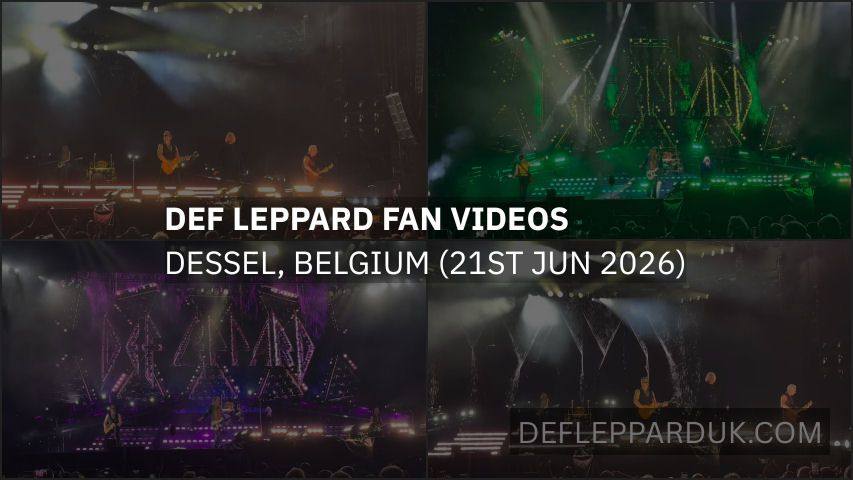 Def Leppard 2026 Fan Videos.