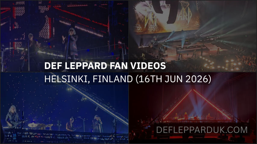Def Leppard 2026 Fan Videos.