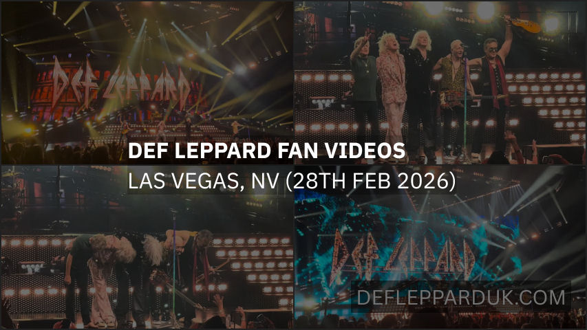 Def Leppard 2026 Fan Videos.