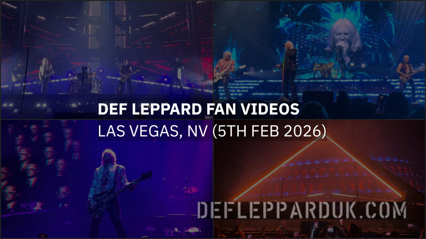 Def Leppard 2026 Fan Videos.