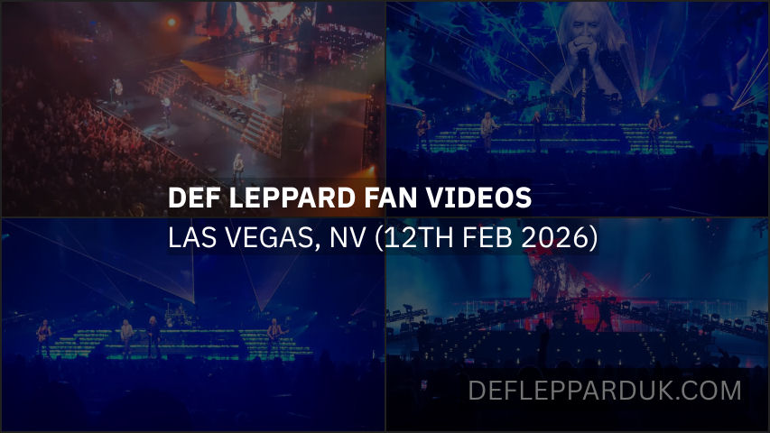 Def Leppard 2026 Fan Videos.