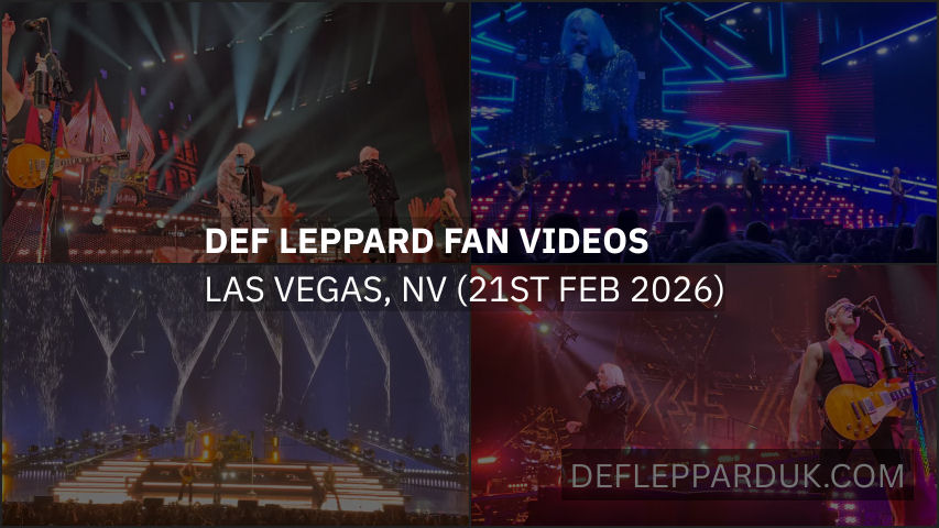 Def Leppard 2026 Fan Videos.