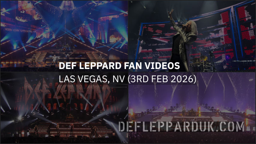 Def Leppard 2026 Fan Videos.