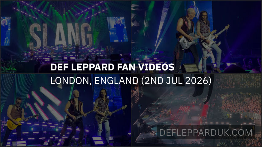 Def Leppard 2026 Fan Videos.