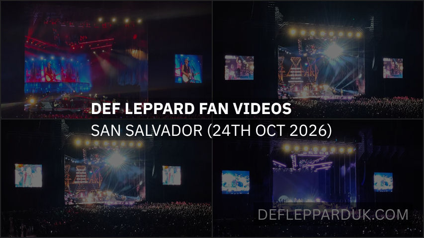 Def Leppard 2026 Fan Videos. Def Leppard 2026 Fan Videos.