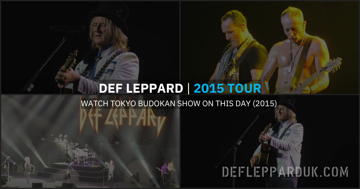 Def Leppard 2015.