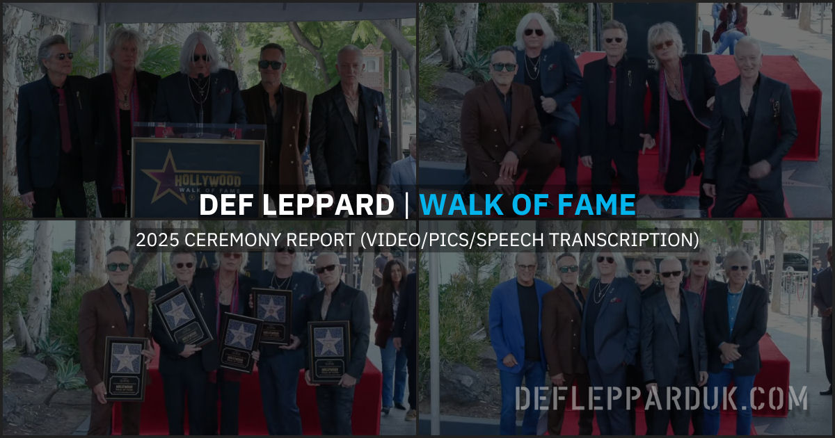 Def Leppard News