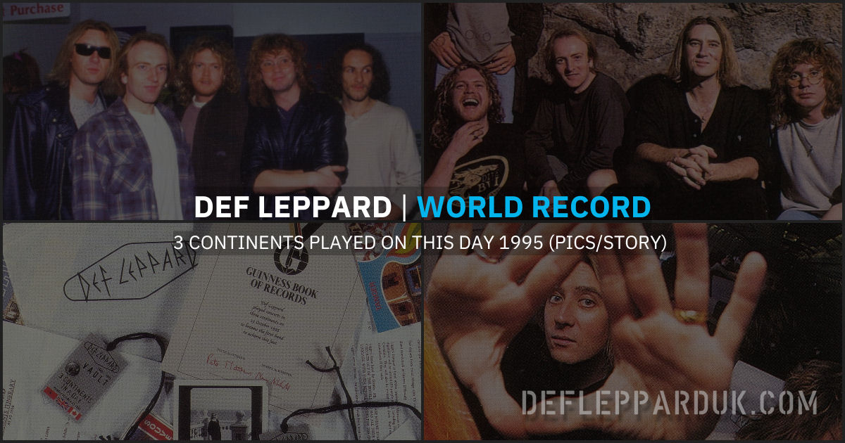 Def Leppard 1995.