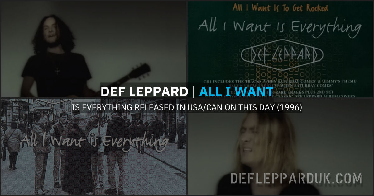 Def Leppard 1996.