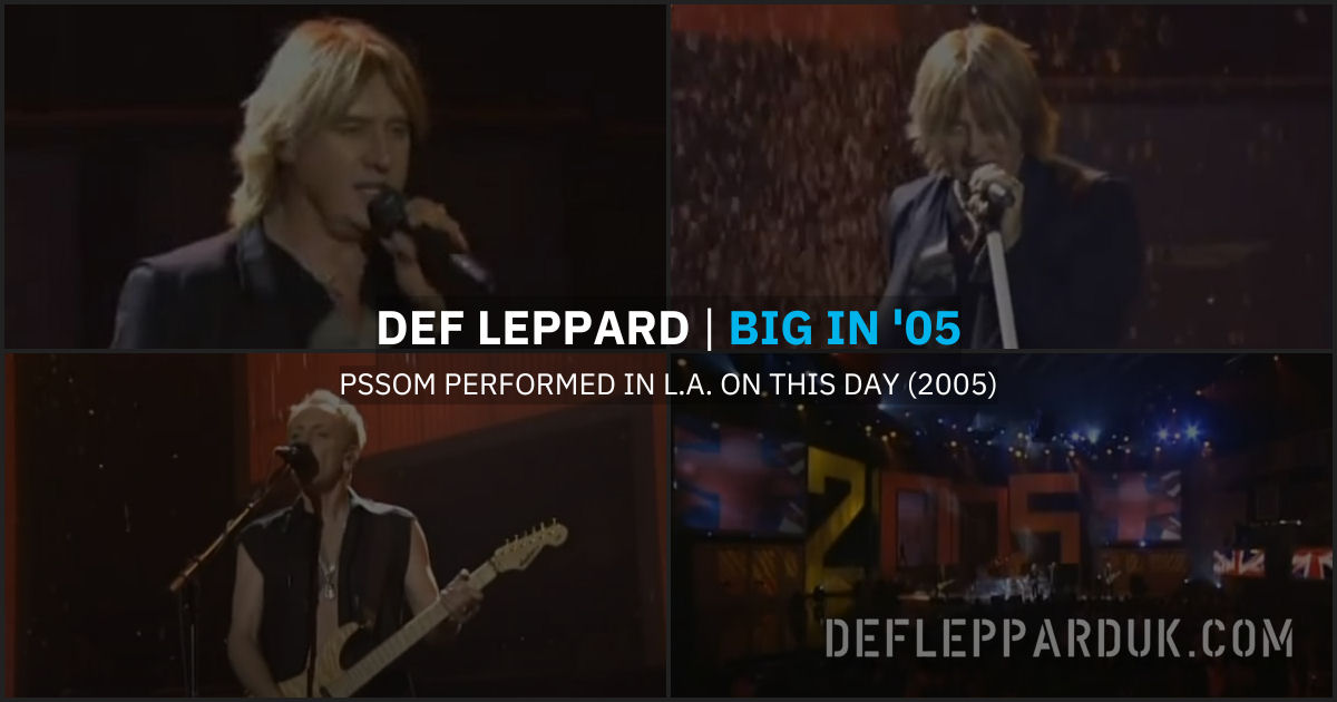 Def Leppard 2005.