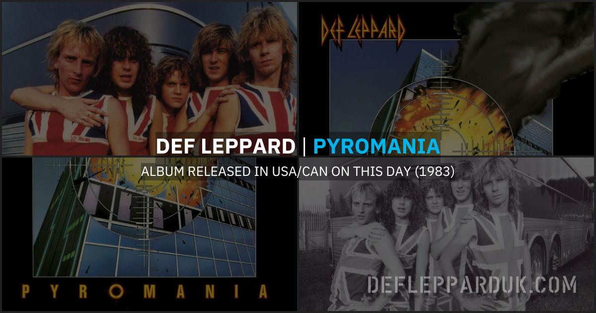 Def Leppard 1983.