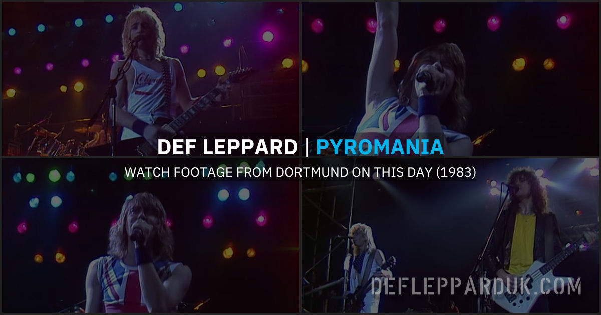 Def Leppard 1983.