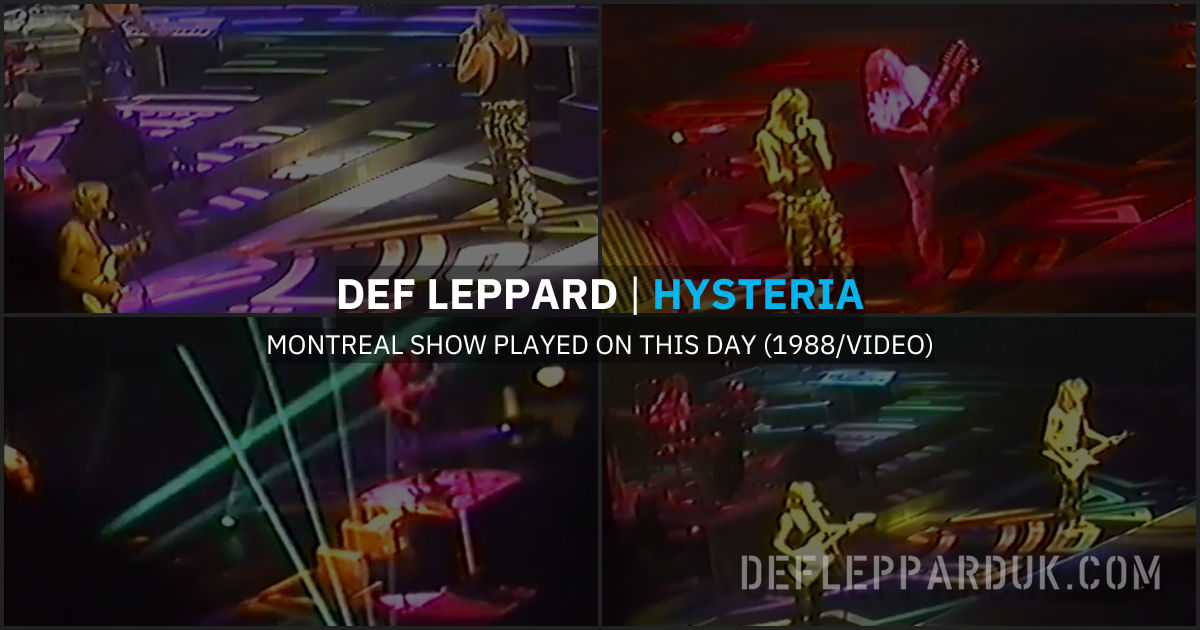 Def Leppard 1988.