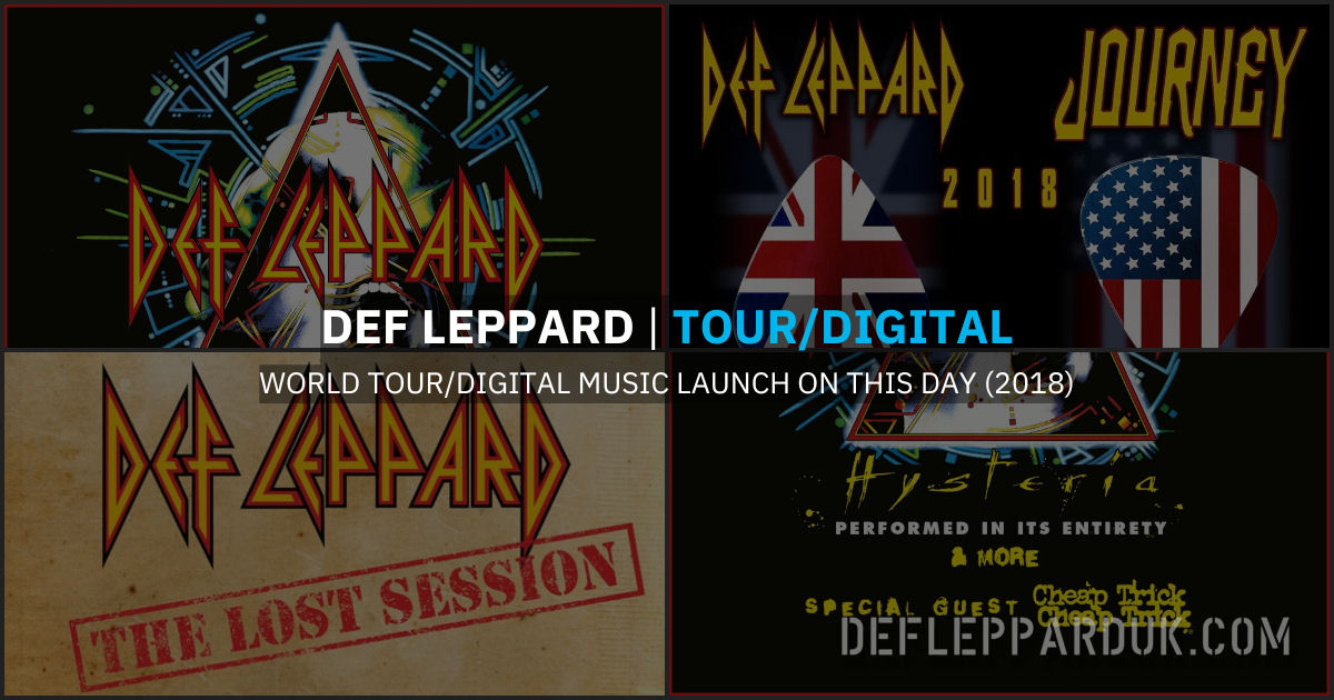 Def Leppard 2018.