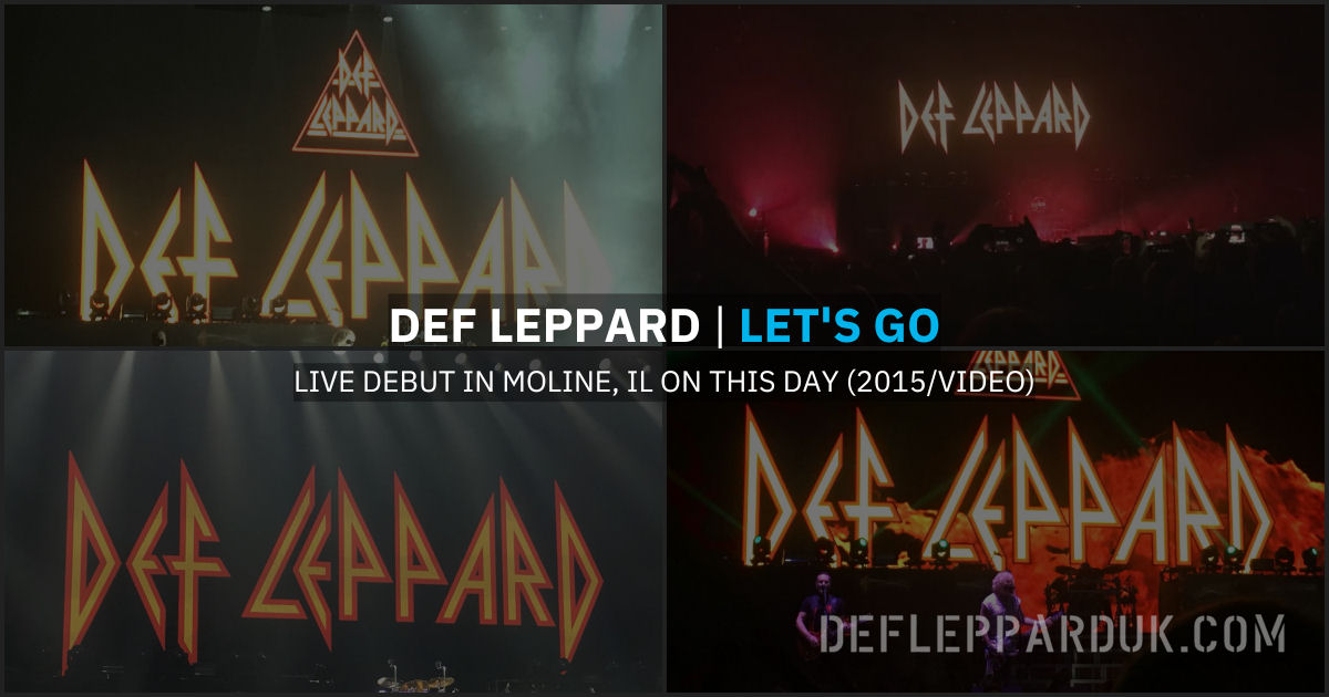 Def Leppard 2015. Def Leppard 2015.