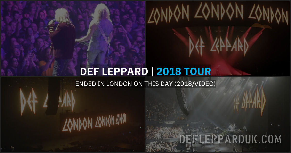 Def Leppard 2018.