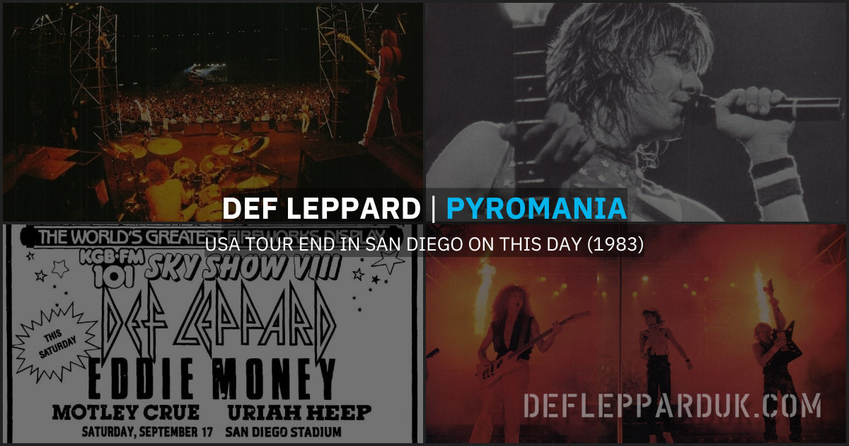 Def Leppard 1983.