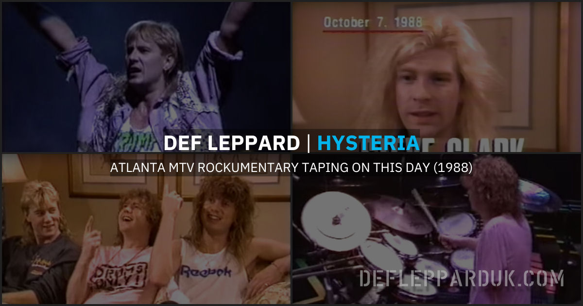 Def Leppard 1988. Def Leppard 1988.