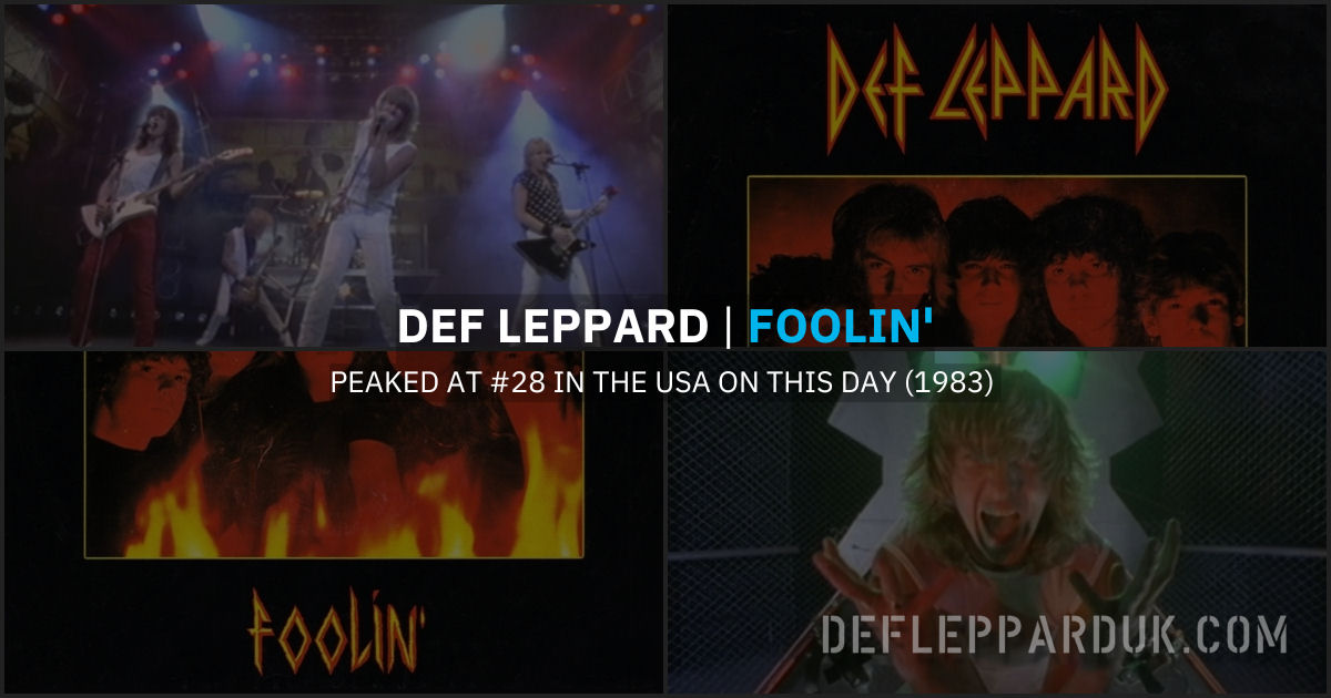 Def Leppard 1983.
