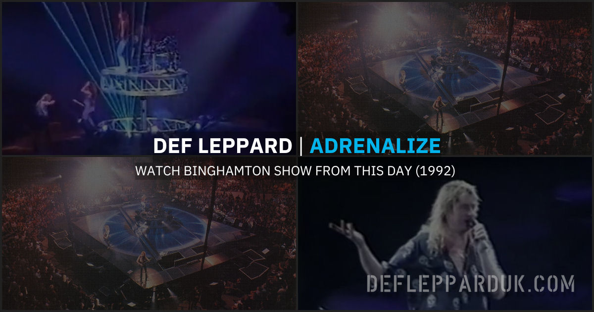 Def Leppard 1992. Def Leppard 1992.