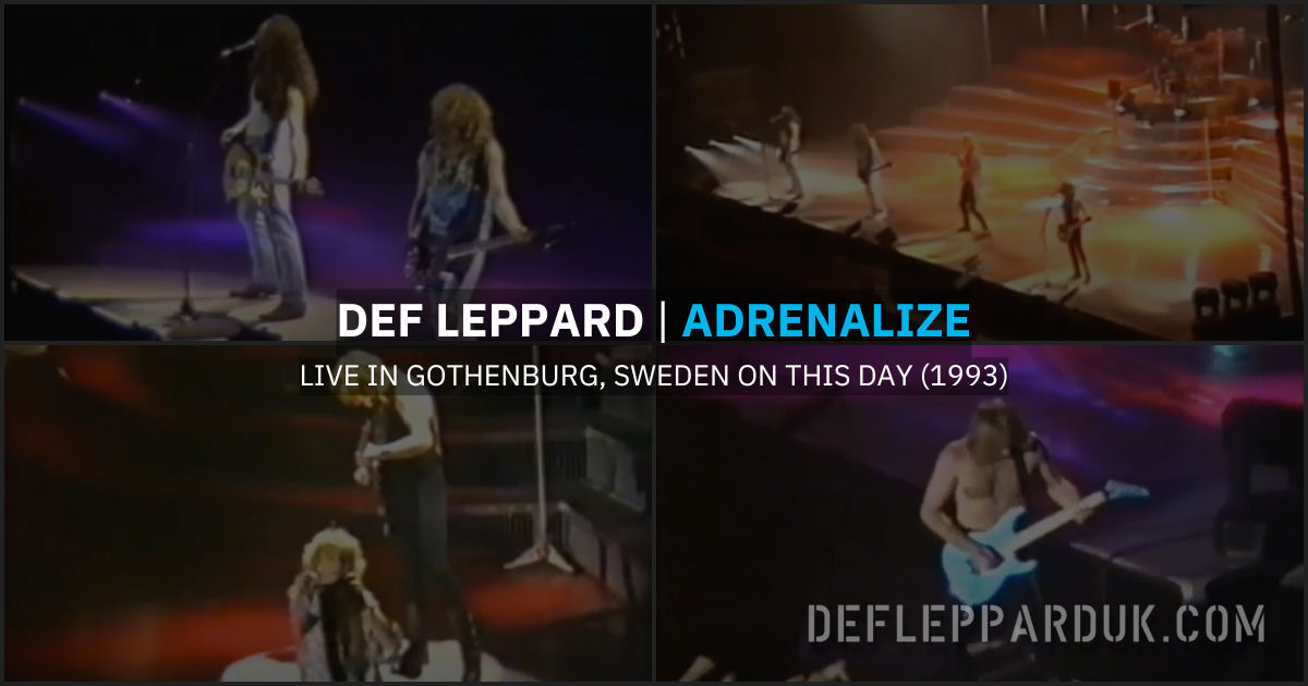 Def Leppard 1993.