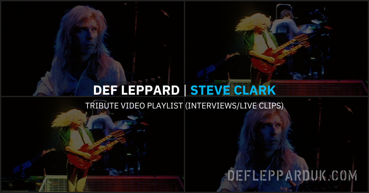 Steve Clark 1987.