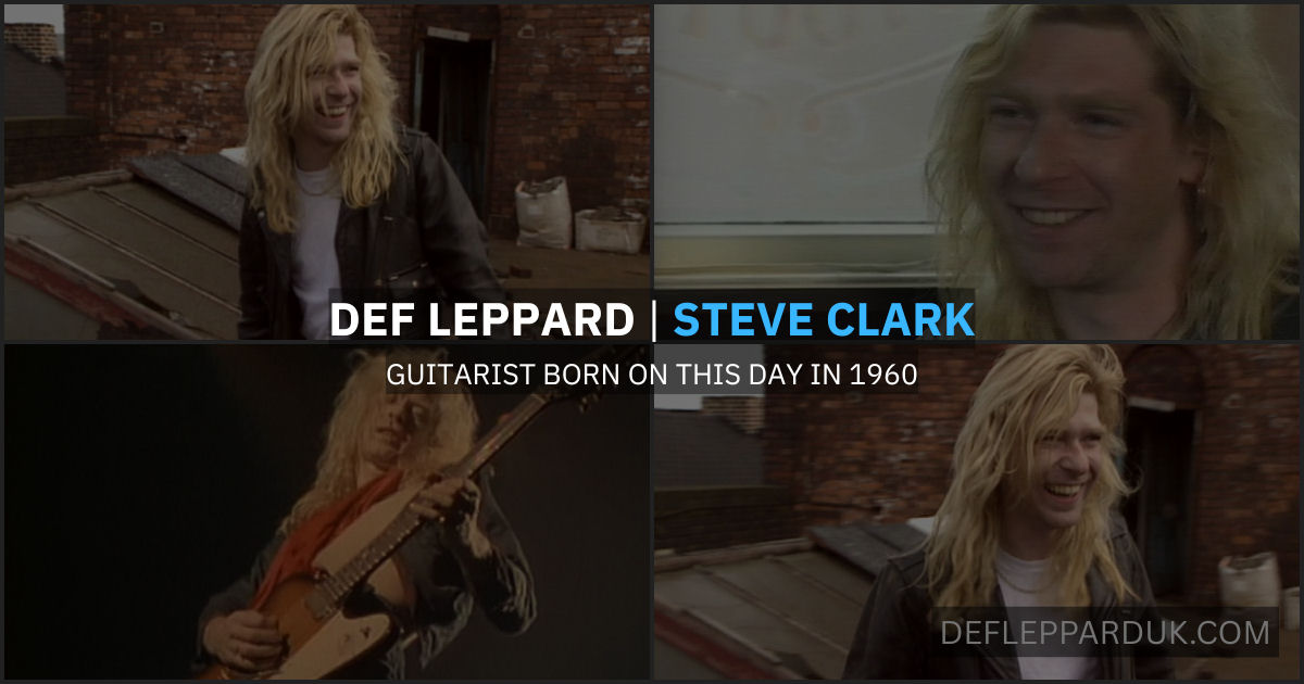 Def Leppard Steve Clark.