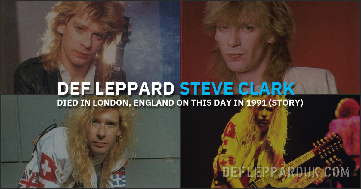 Steve Clark 1987.