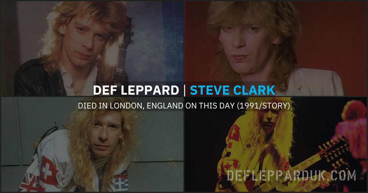 Steve Clark 1987.